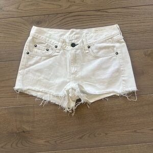 rag & bone- Frayed Hem Women’s Denim Shorts